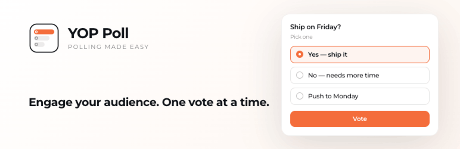 YOP Poll CVE-2026-85682 administrator account takeover advisory