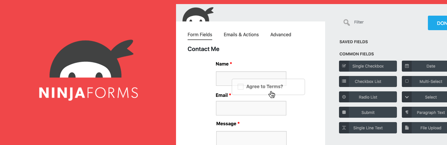 Ninja Forms plugin affected by the active CVE-2026-94504 stored XSS campaign